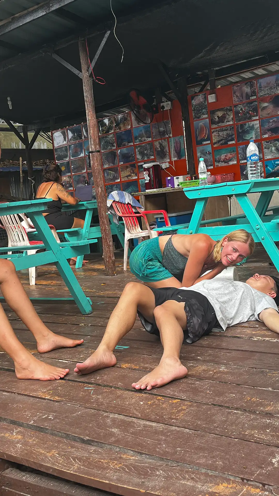 An image of Matahari Divers team in Perhentian Island