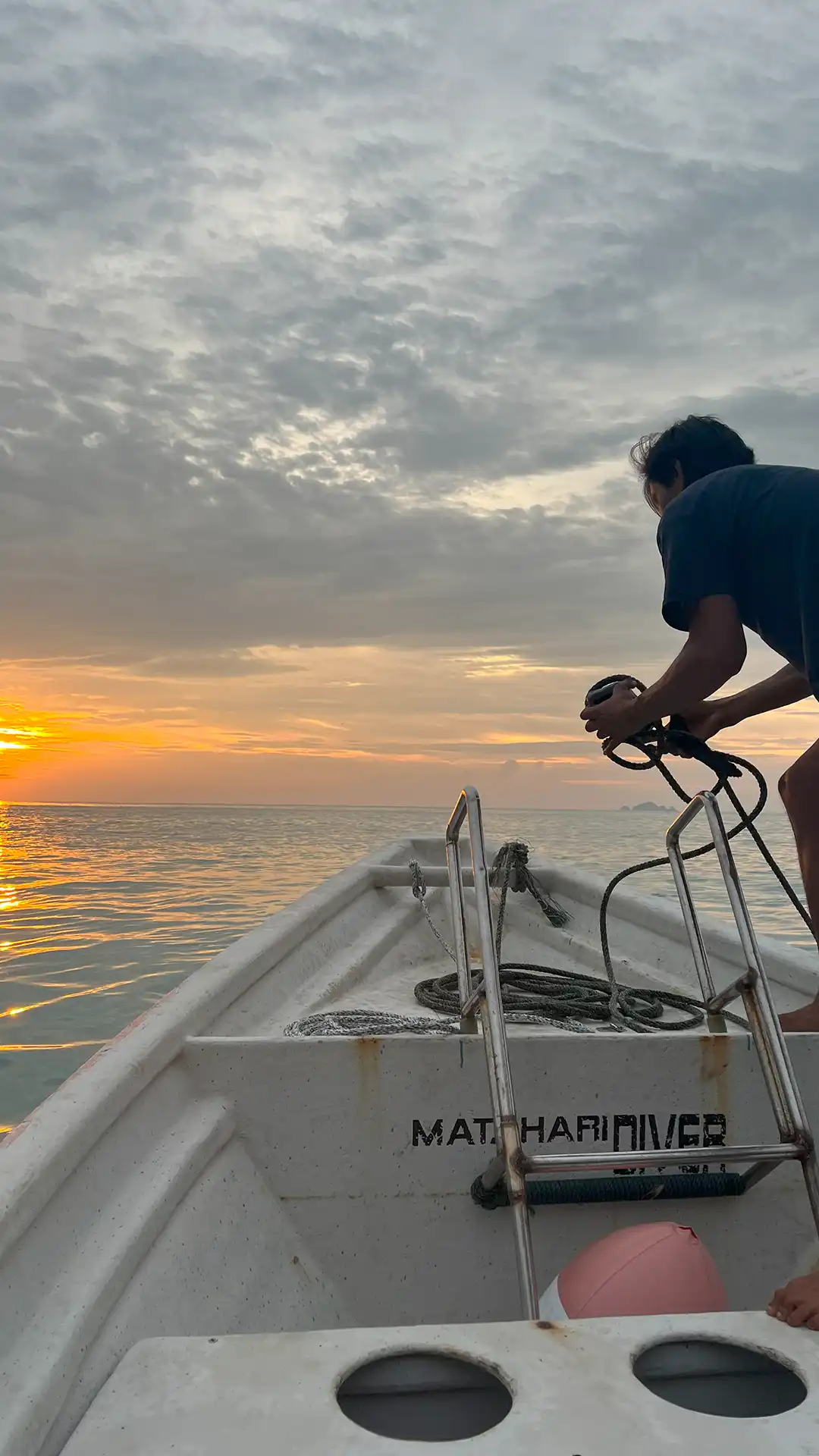 An image of Matahari Divers team in Perhentian Island